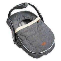 JJ COLE CAR SEAT COVER HEATHER GRAY