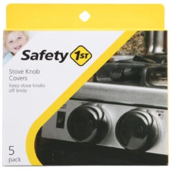 SAFETY 1ST CHARCOAL PLASTIC DECOR DOOR LOCK 5 PK