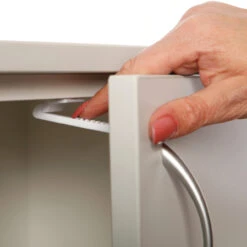 DREAMBABY CLEAR PLASTIC SAFETY CATCHES AND OUTLET COVERS KIT 10 PK -Little Nest Co. Store 5989173 A V6.eps High 87513.1622320242