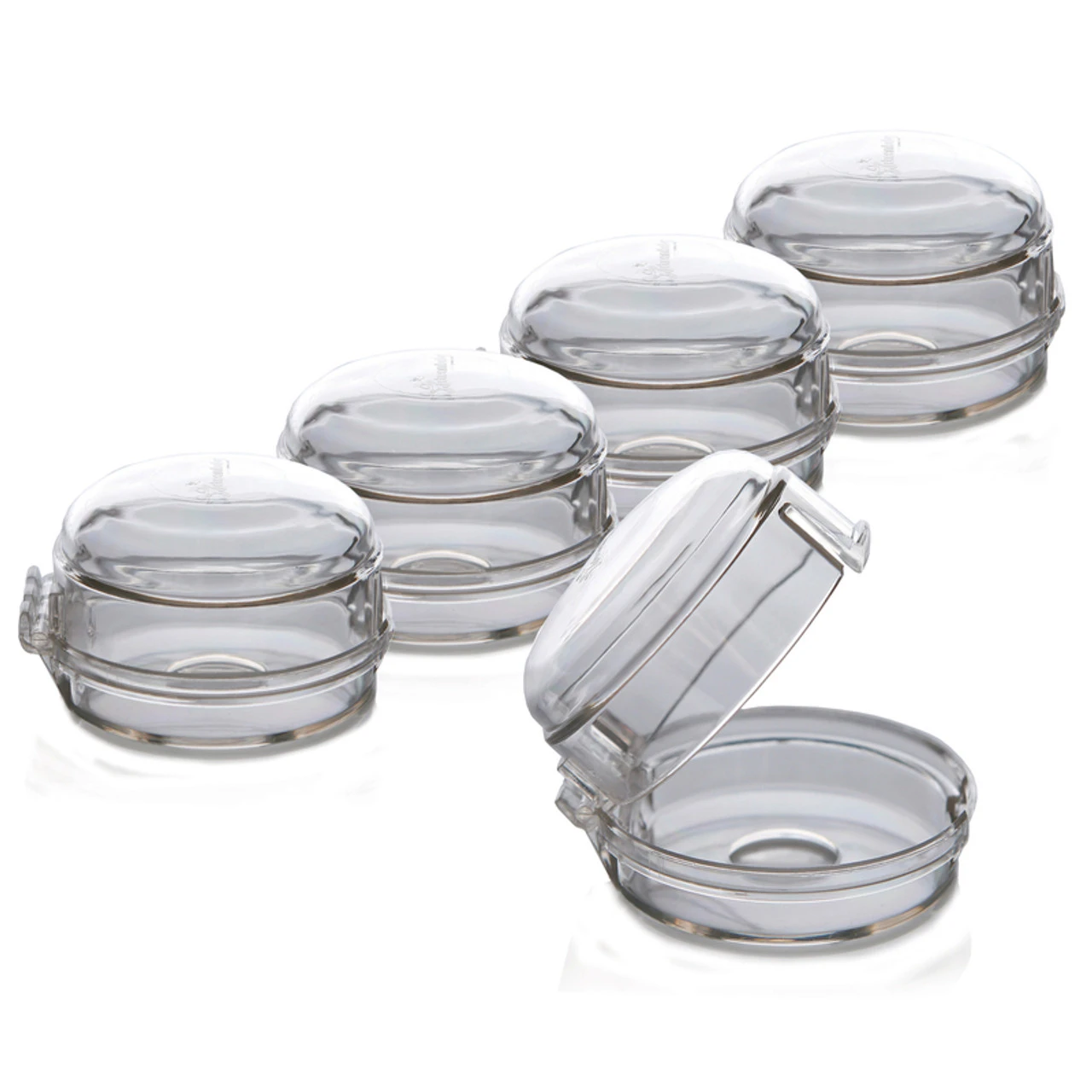 DREAMBABY CLEAR PLASTIC STOVE KNOB COVERS 5 PK 6 DREAMBABY CLEAR PLASTIC STOVE KNOB COVERS 5 PK - Image 6