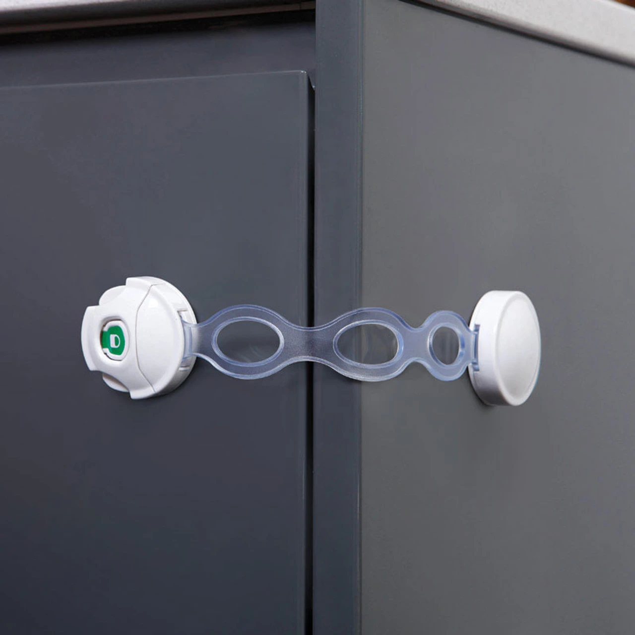 DREAMBABY EZY-CHECK WHITE PLASTIC SAFETY LATCH 1 PK 6 DREAMBABY EZY-CHECK WHITE PLASTIC SAFETY LATCH 1 PK - Image 6