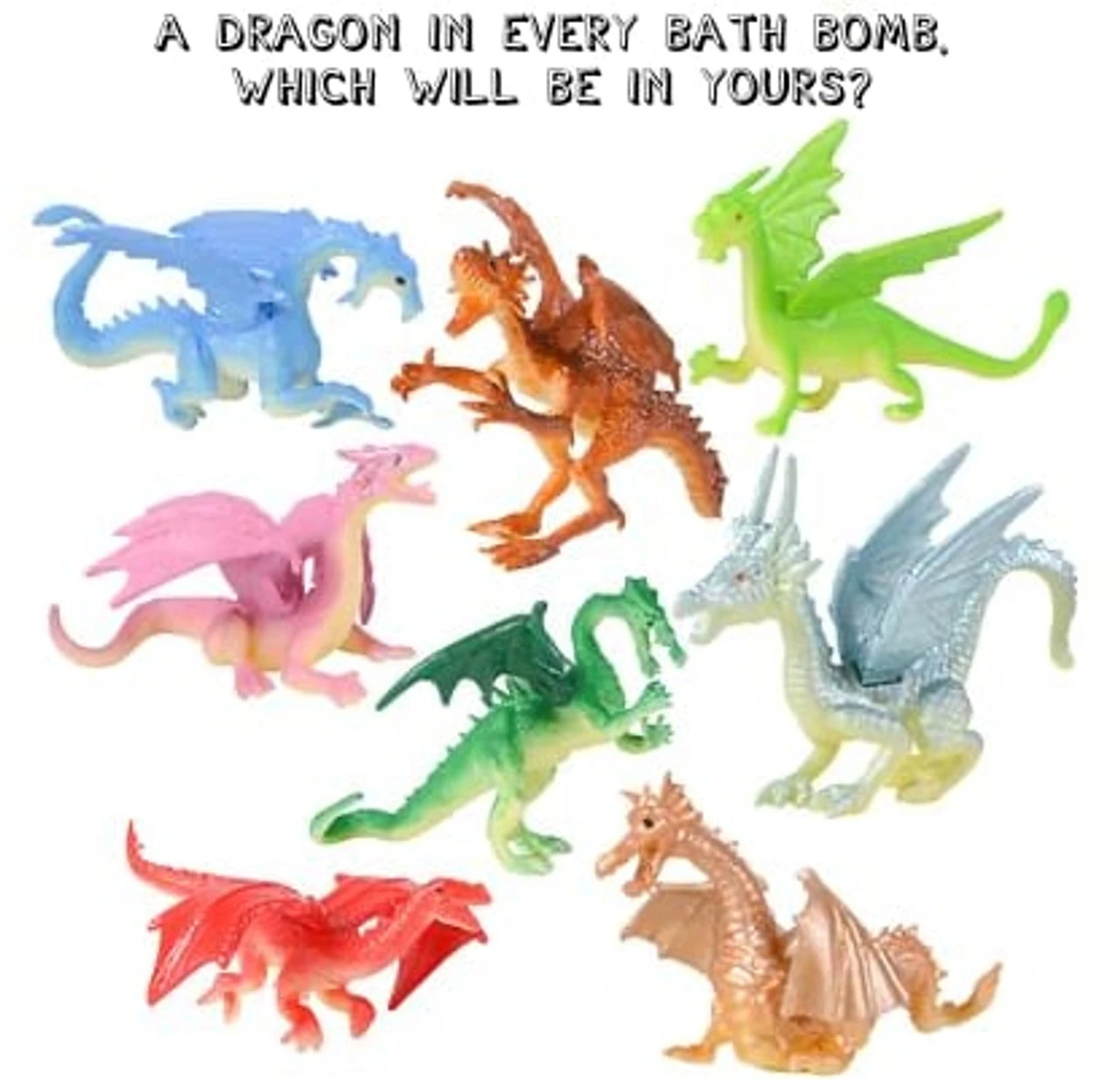BATH BOMB DRAGON SURPRISE * 2 BATH BOMB DRAGON SURPRISE * - Image 2