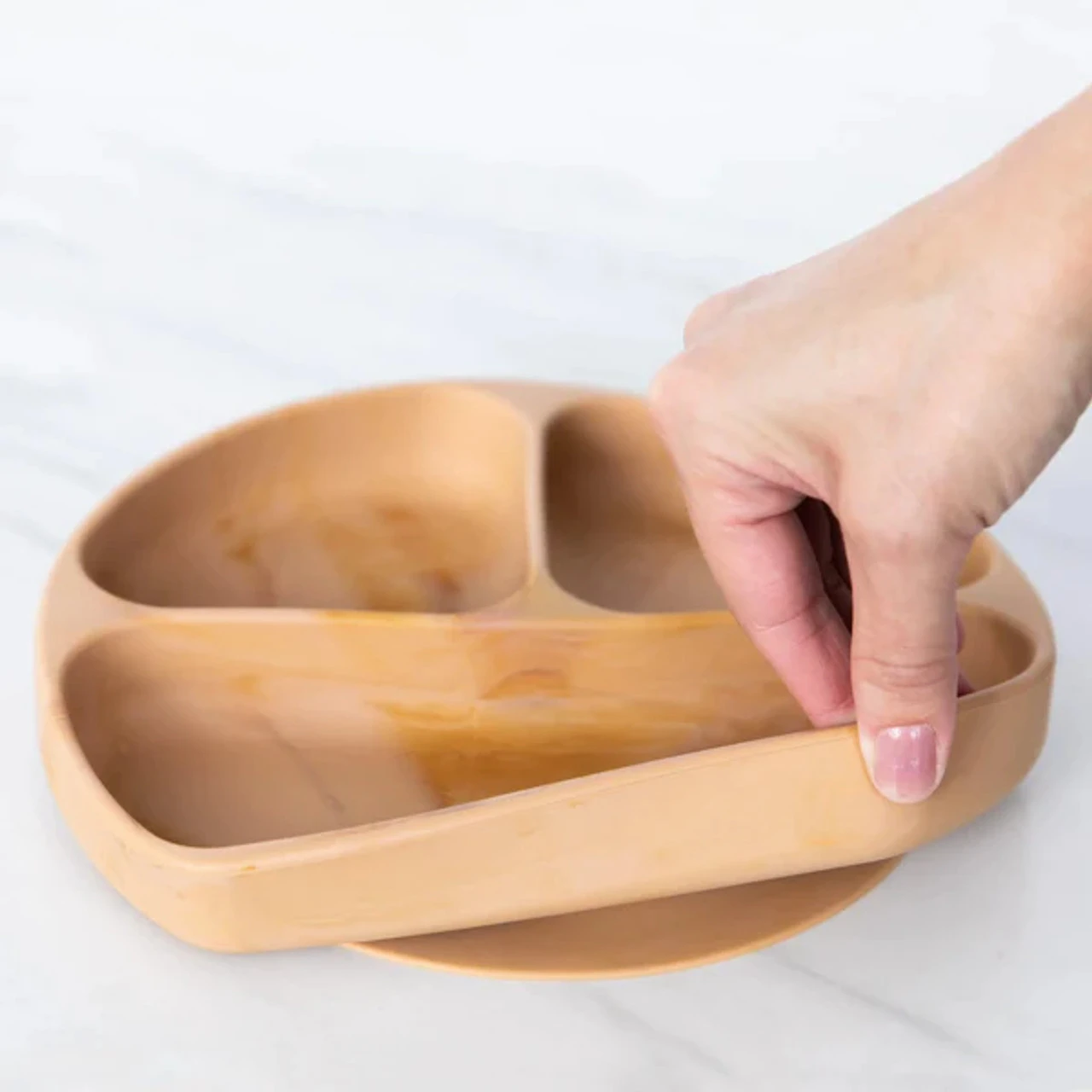 SILICONE GRIP DISH WOOD GRAIN 3 SILICONE GRIP DISH WOOD GRAIN - Image 3