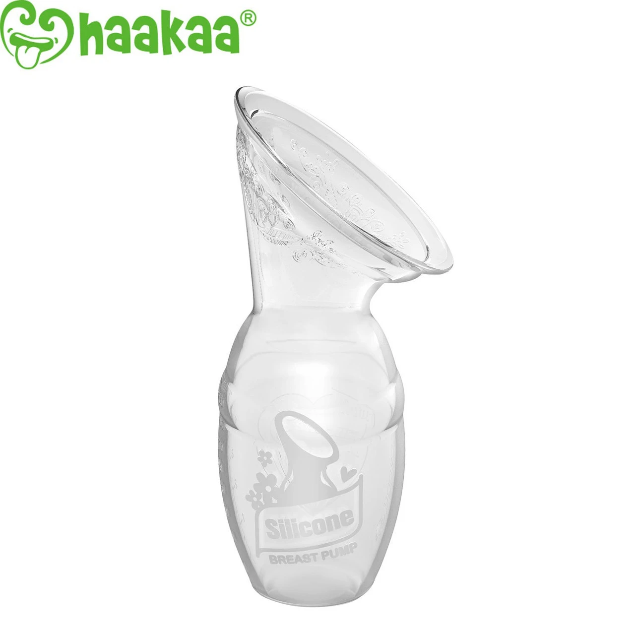 HAAKAA 4 OZ BREAST PUMP WITH LID 4 HAAKAA 4 OZ BREAST PUMP WITH LID - Image 4