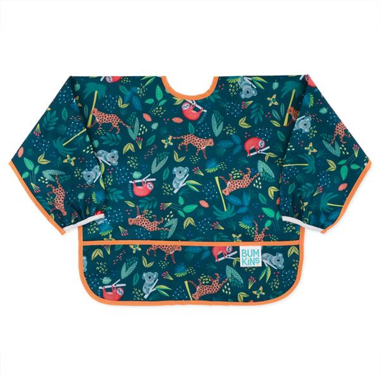 SLEEVED BIB JUNGLE 1 SLEEVED BIB JUNGLE