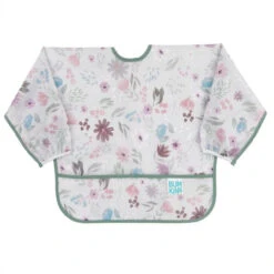 SLEEVED BIB FLORAL