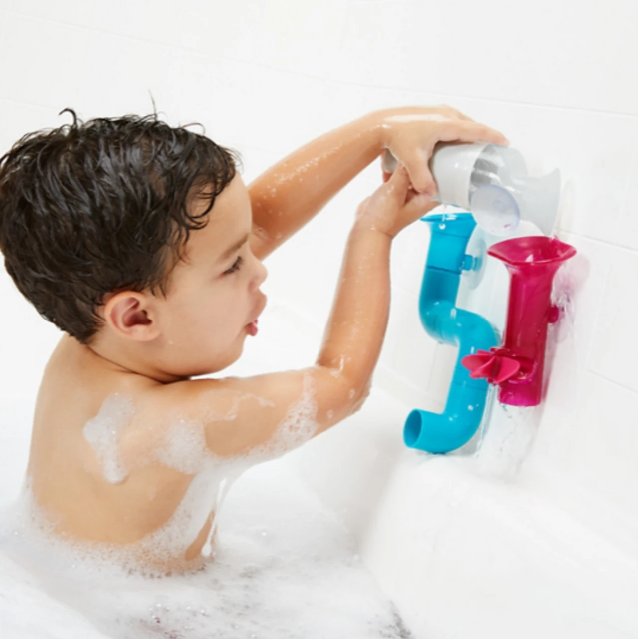Boon TUBES BUILDER BATH TOY SET 2 Boon TUBES BUILDER BATH TOY SET - Image 2