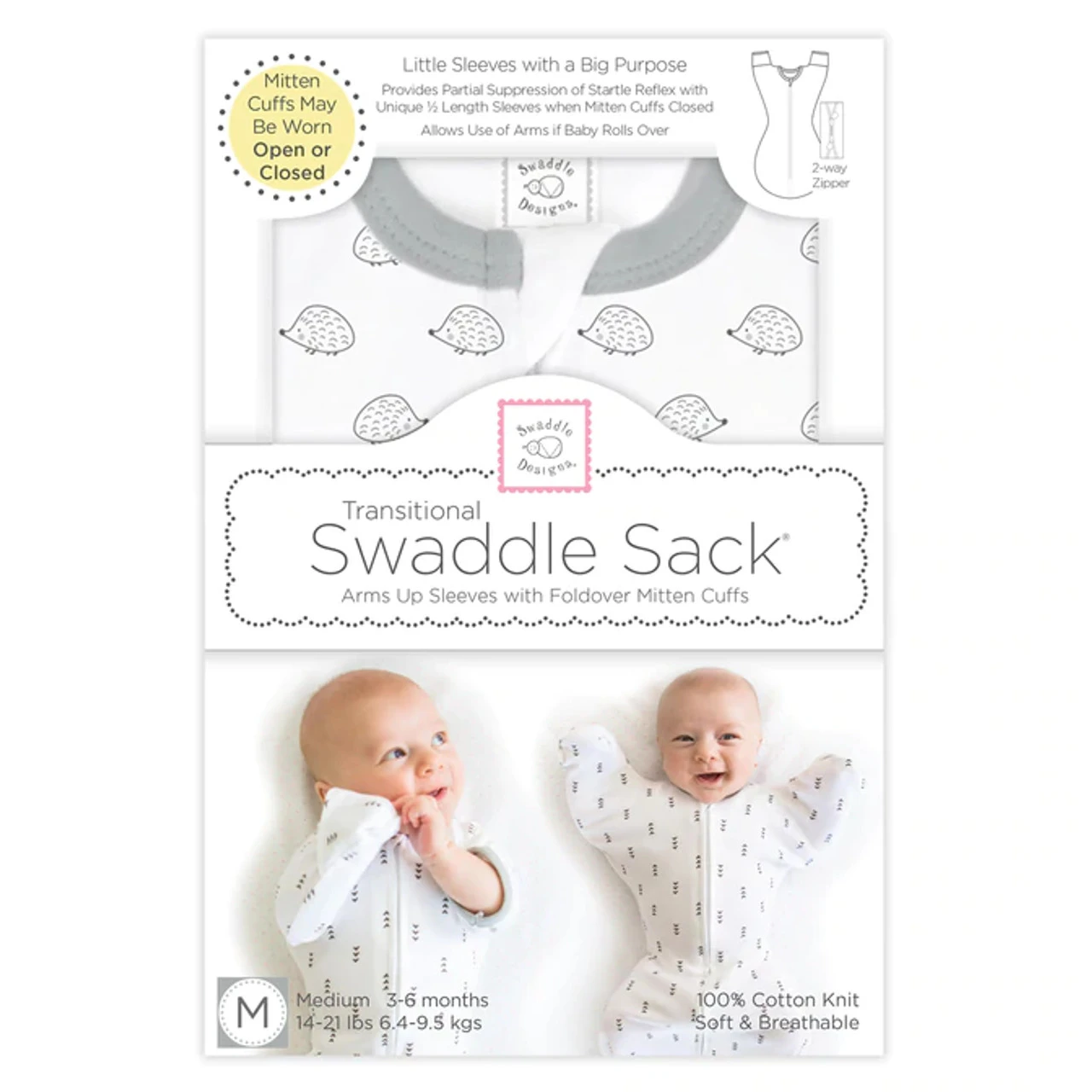 TRANSITIONAL SWADDLE SACK HEDGEHOG 2 TRANSITIONAL SWADDLE SACK HEDGEHOG - Image 2