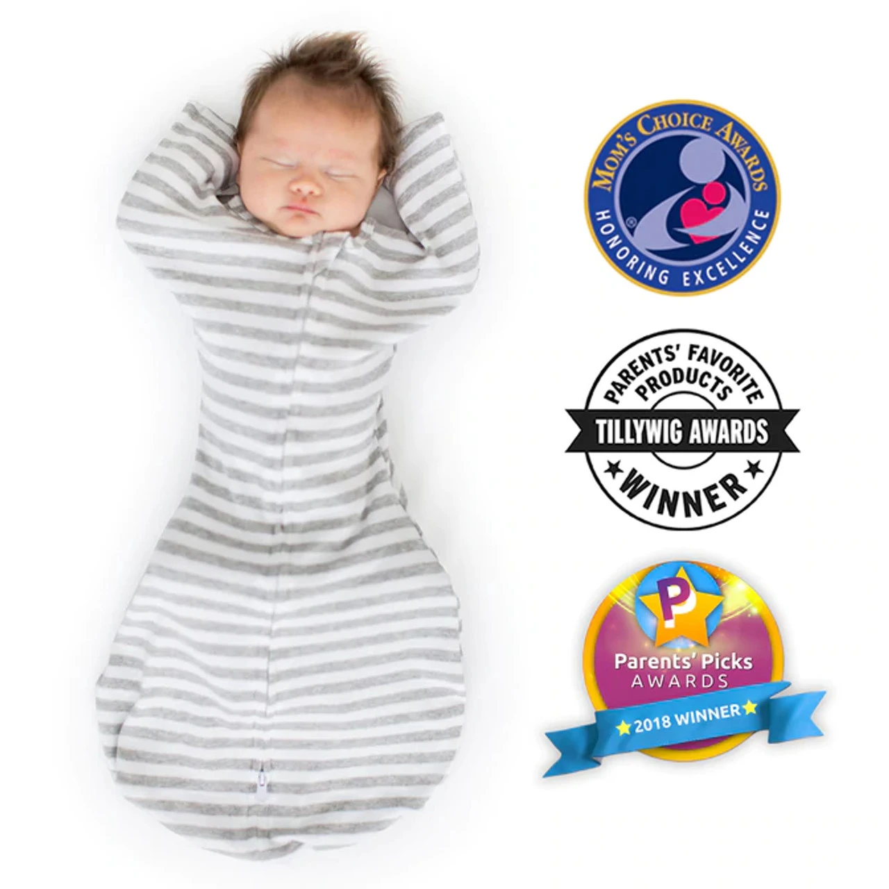 TRANSITIONAL SWADDLE SACK STRIPE 1 TRANSITIONAL SWADDLE SACK STRIPE