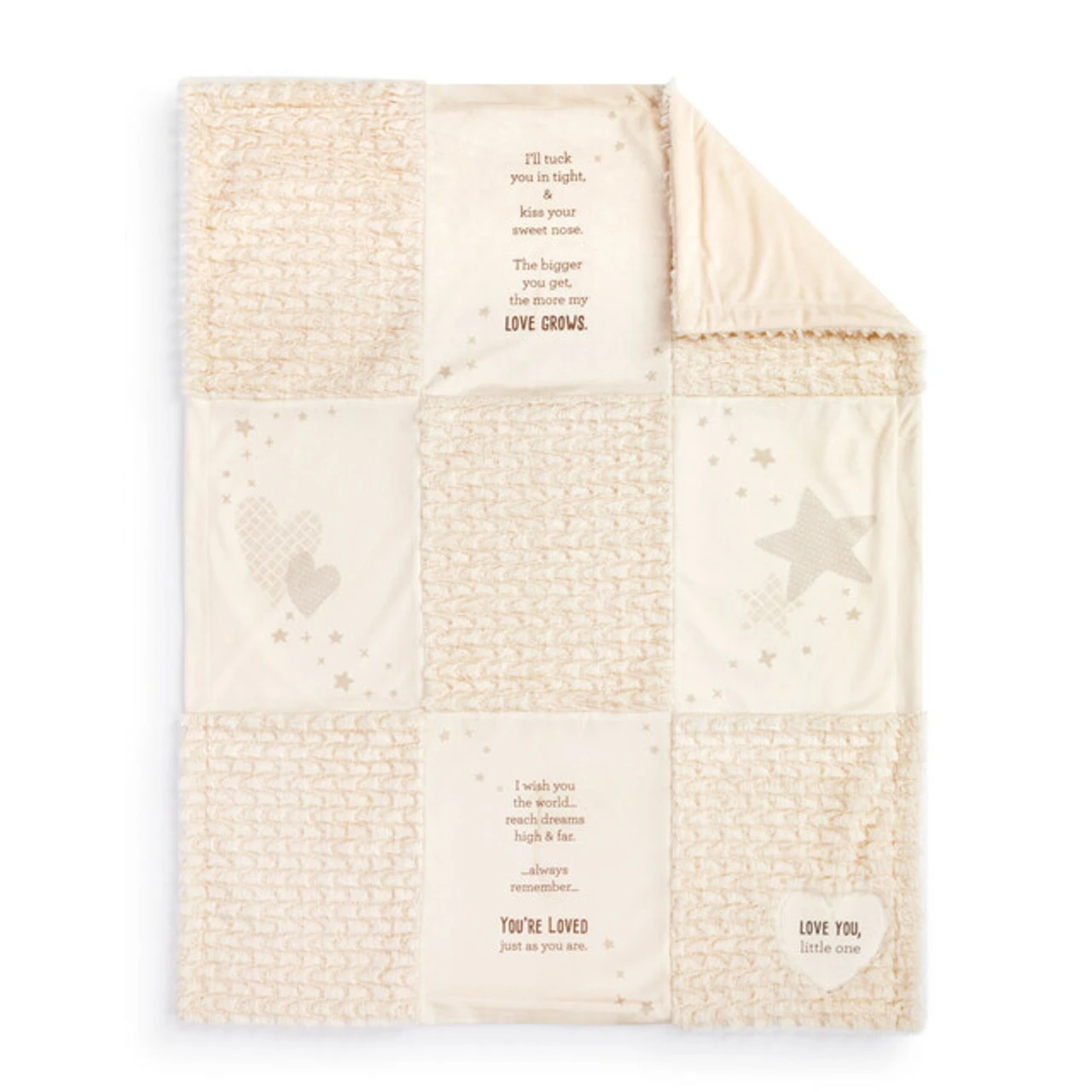 TUCK YOU IN WISHES BLANKET NEUTRAL 2 TUCK YOU IN WISHES BLANKET NEUTRAL - Image 2