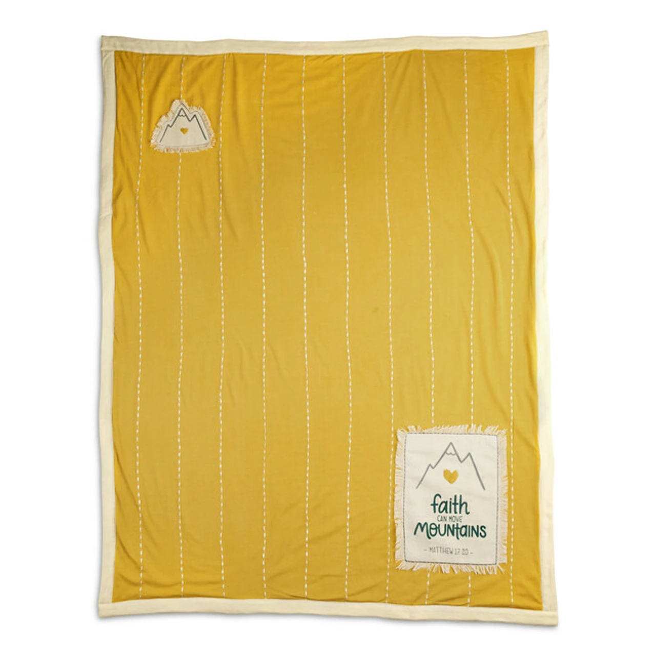 FAITH MOVE MOUNTAINS BLANKET 2 FAITH MOVE MOUNTAINS BLANKET - Image 2